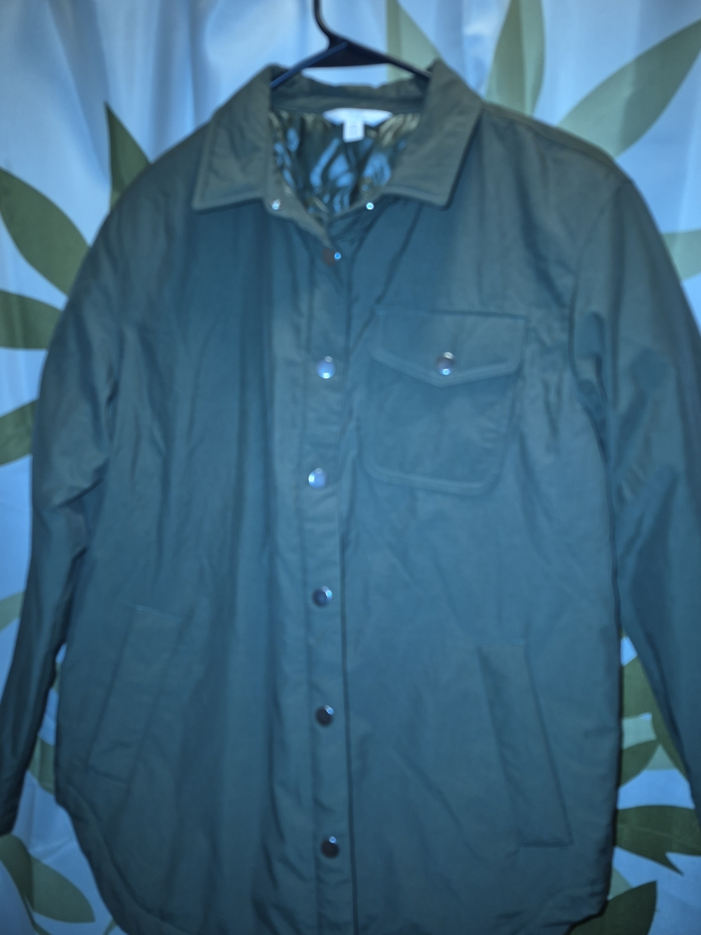 Time and Tru Women’s Olive Green Utility Field Jacket